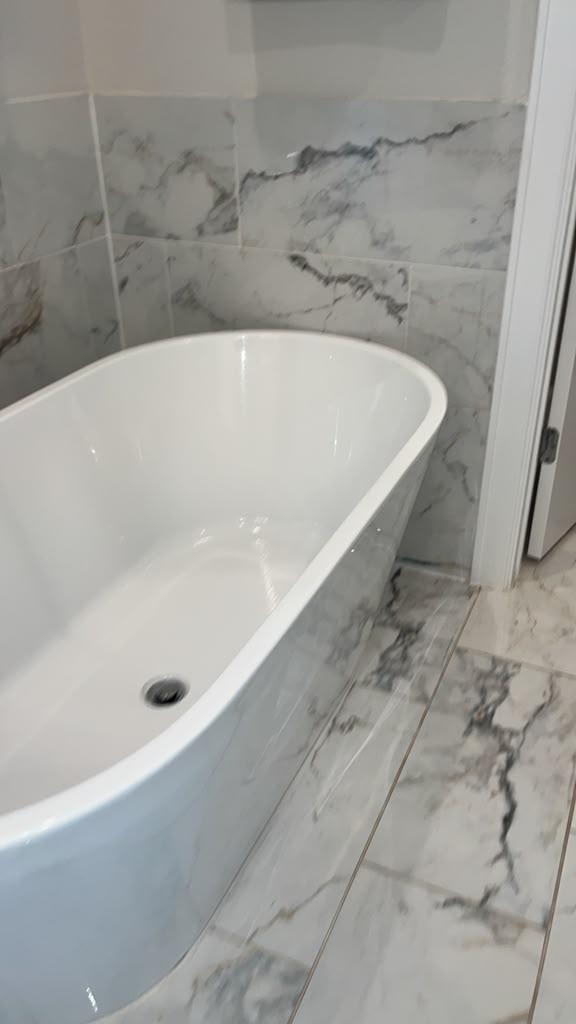 Bathrooms and living spaces